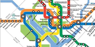 Dc nuevo mapa del metro