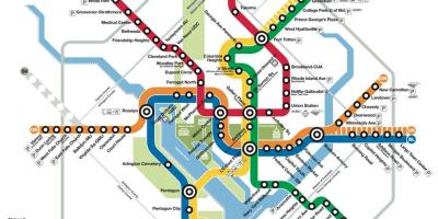 Dca mapa del metro