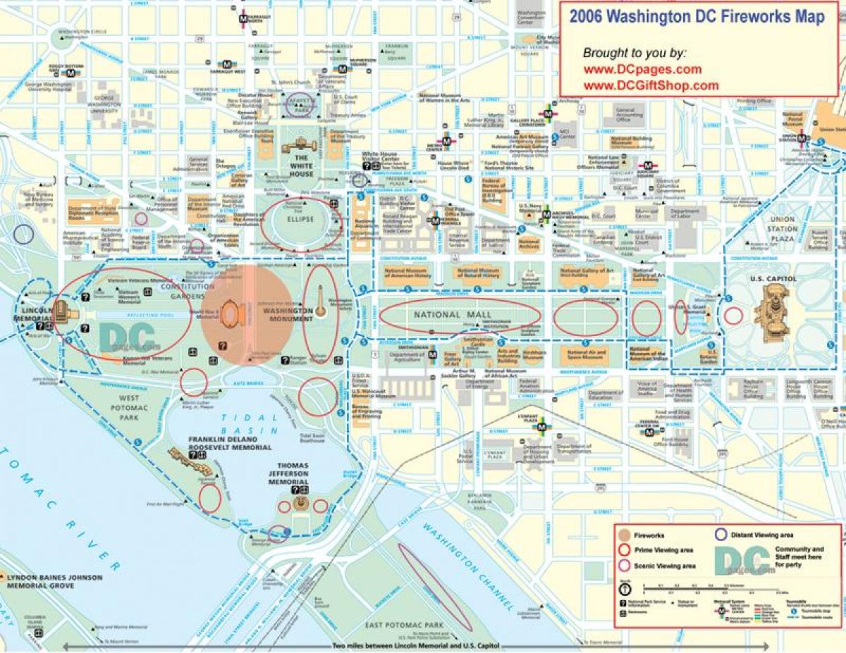 mapa de el capitolio de la casa blanca