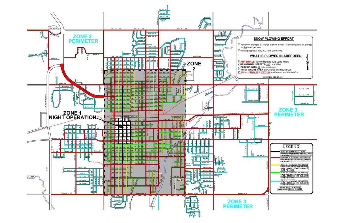 mapa de la zona 3 de estacionamiento dc