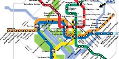 Md mapa del metro